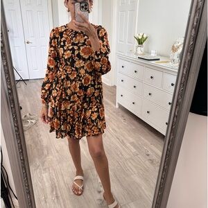 Express Bohemia flare dress! Wore once!